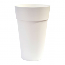 Telcom Houston Vaso Alto Bianco Ø 40 cm