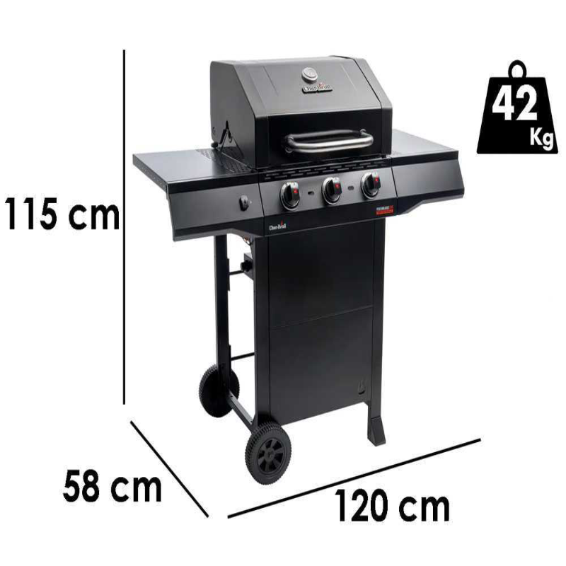 Hot Char Broil BBQ Gas Performance Core B2