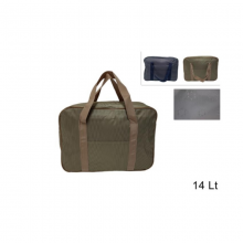 Due Esse Borsa Frigo 14lt con Imbottitura 6mm Fantasia Rigata